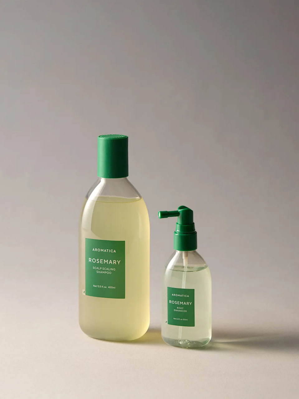 아로마티카 로즈마리 스칼프 스케일링 샴푸 400ML & 토닉 100ML 세트