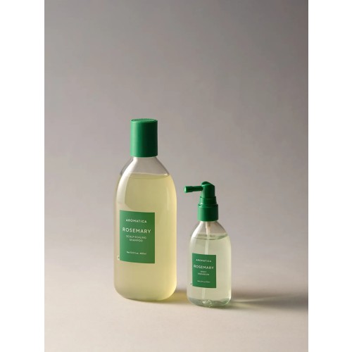 아로마티카 로즈마리 스칼프 스케일링 샴푸 400ML & 토닉 100ML 세트