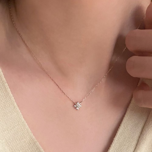 14K 리스플렌던트 스톤 목걸이
